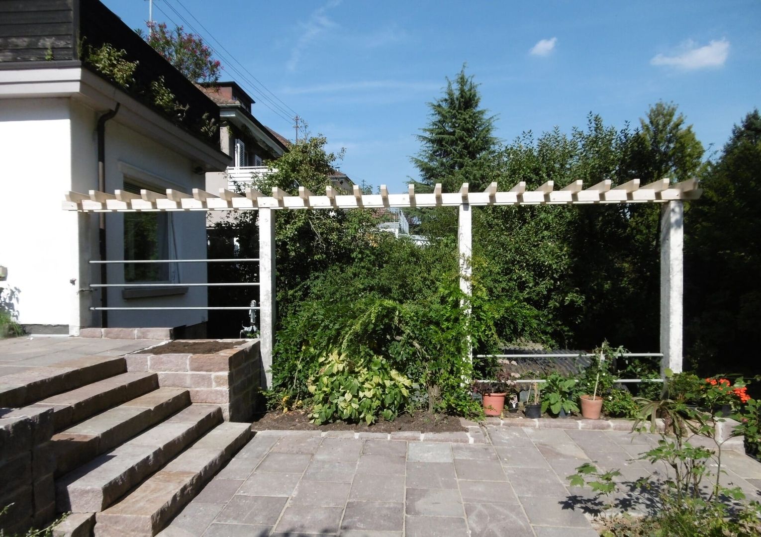 Gartentreppe aus Stein